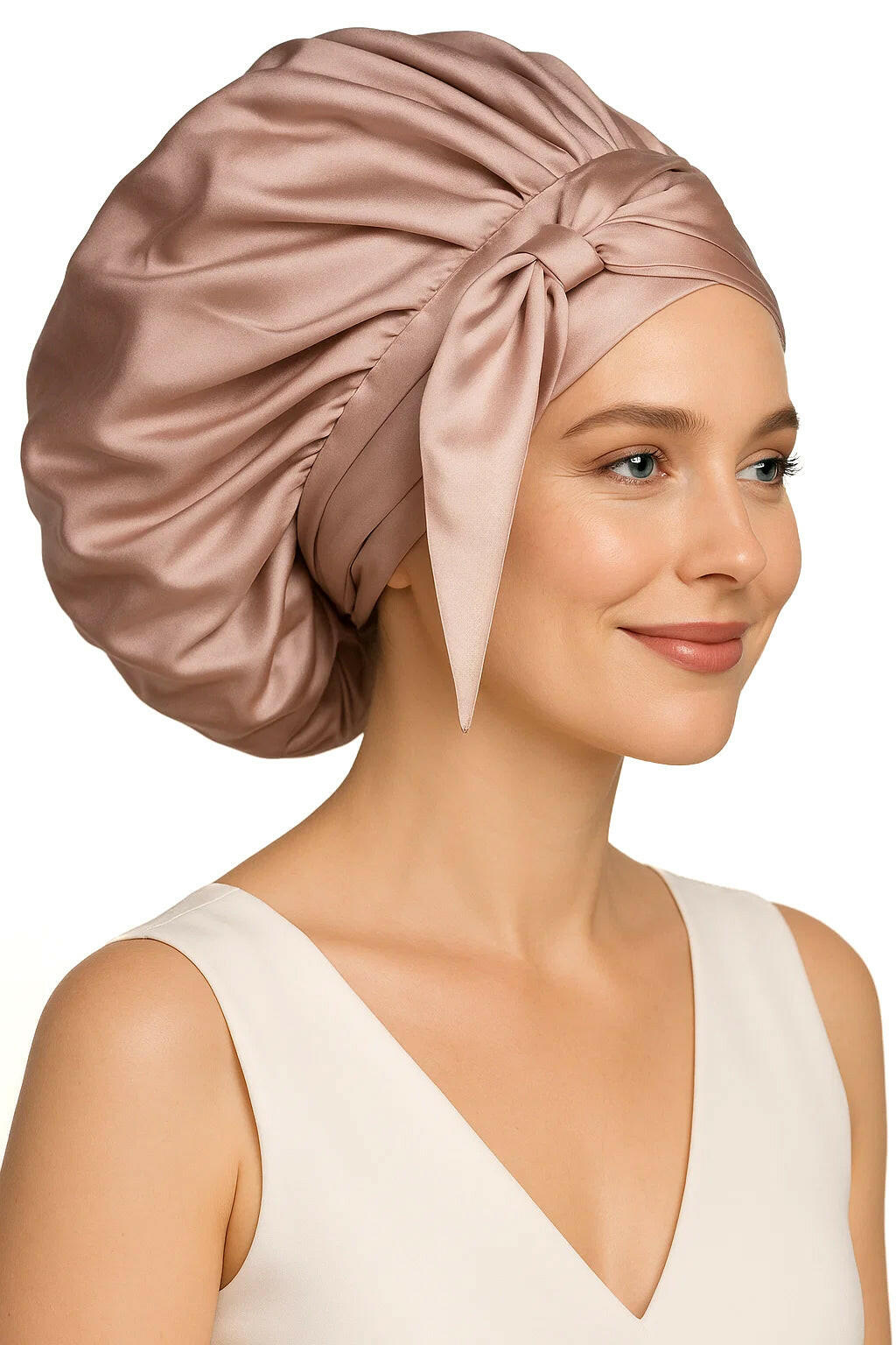 silk bonnet