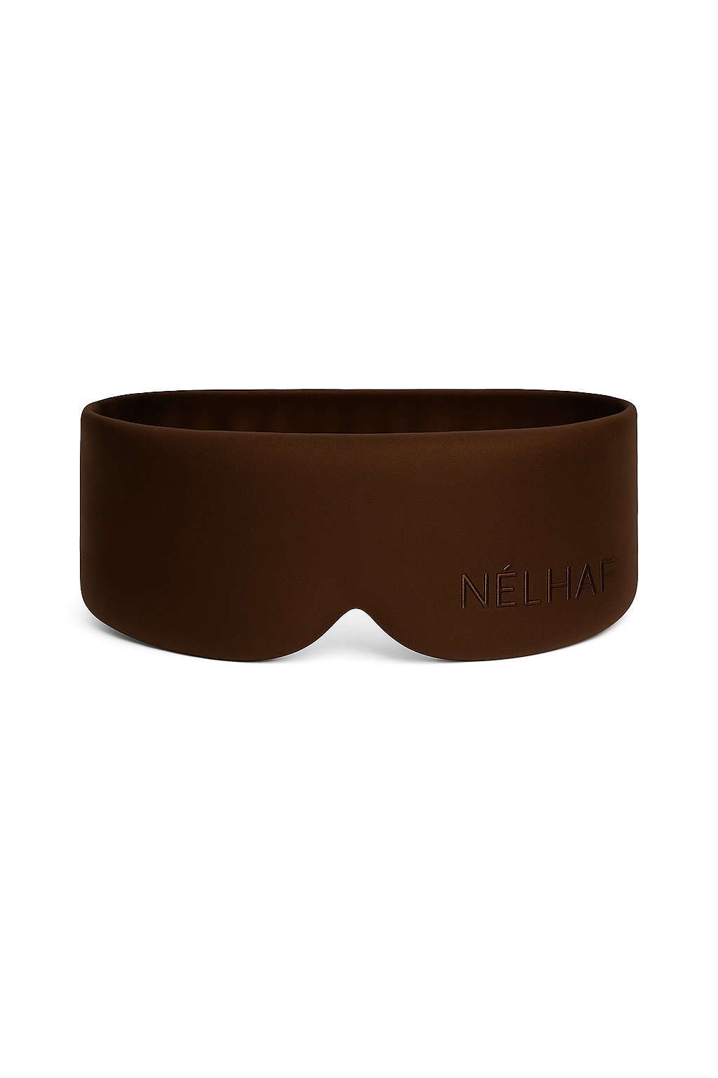 2 Pack Siden Sovmask - Coffee.