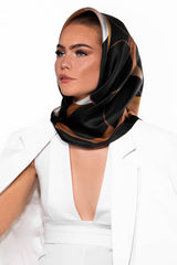 Italiensk Siden Scarf - Mystique No 6 - NÉLHAF