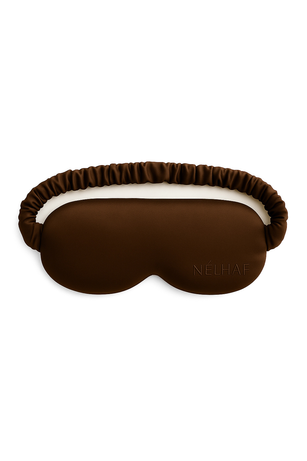 2 Pack Siden Sovmask - Coffee.