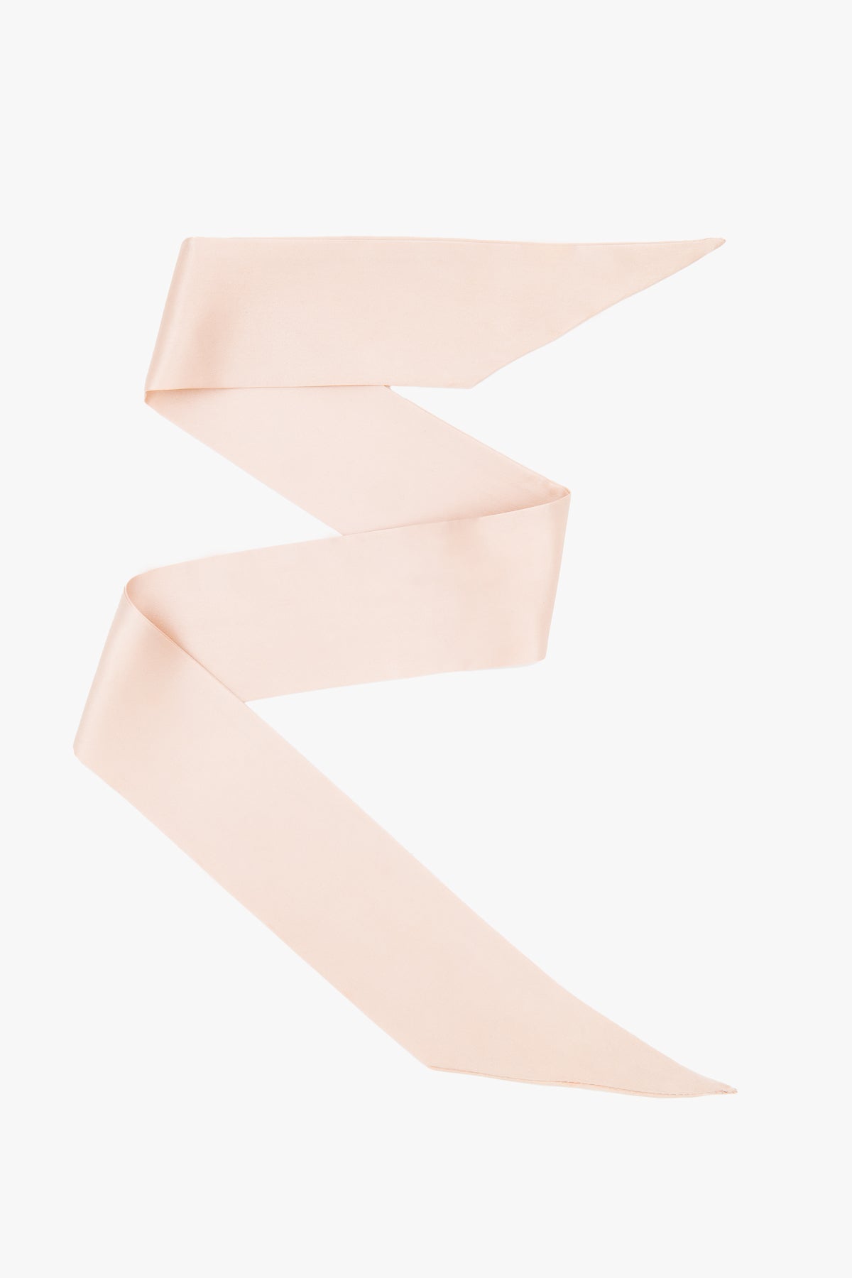 Silk Twilly Scarf – Rose Gold