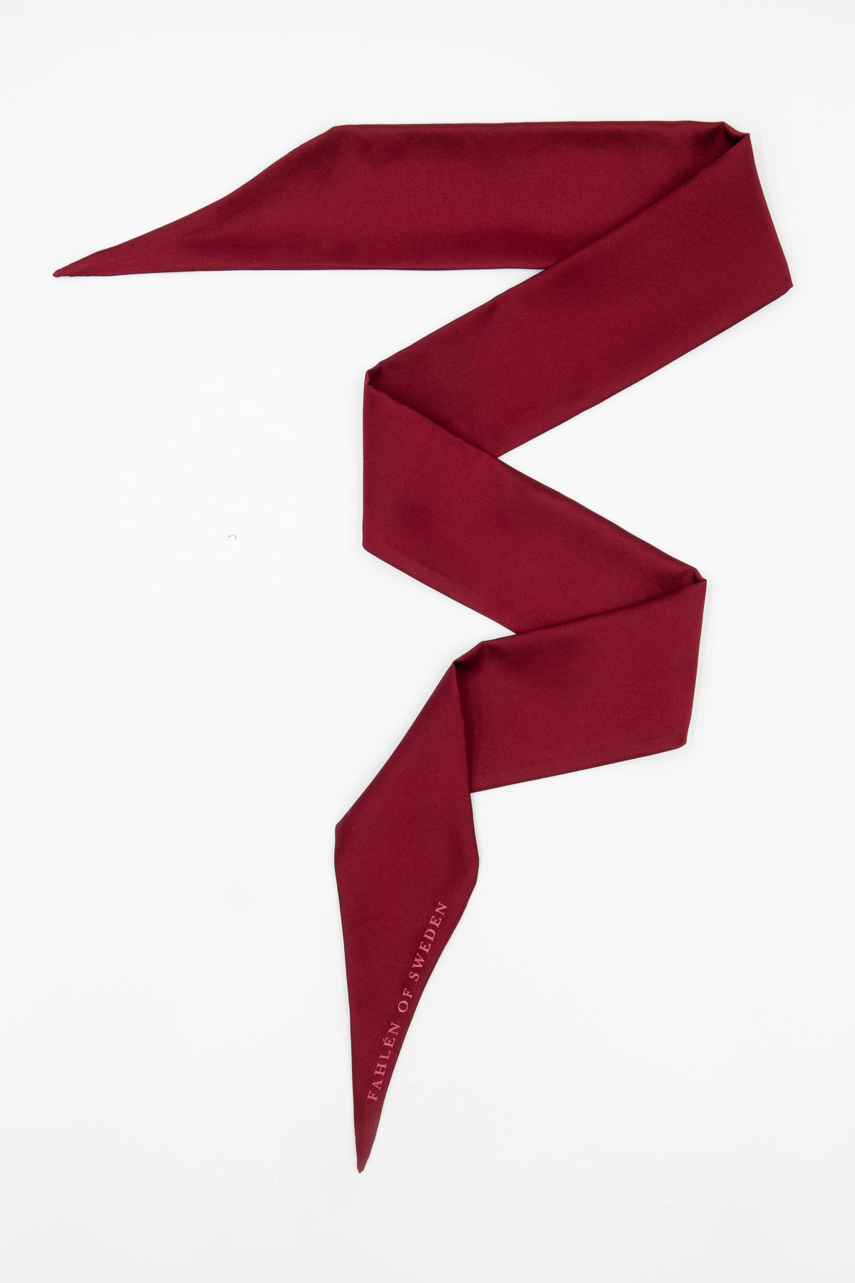 Silk Twilly Scarf – Röd