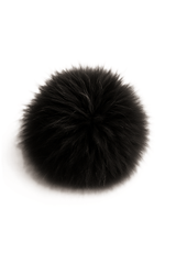 Tofs till mössa - Black - NÉLHAF