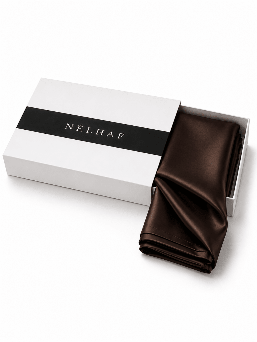 2 Pack Sidenörngott - Coffee - NÉLHAF