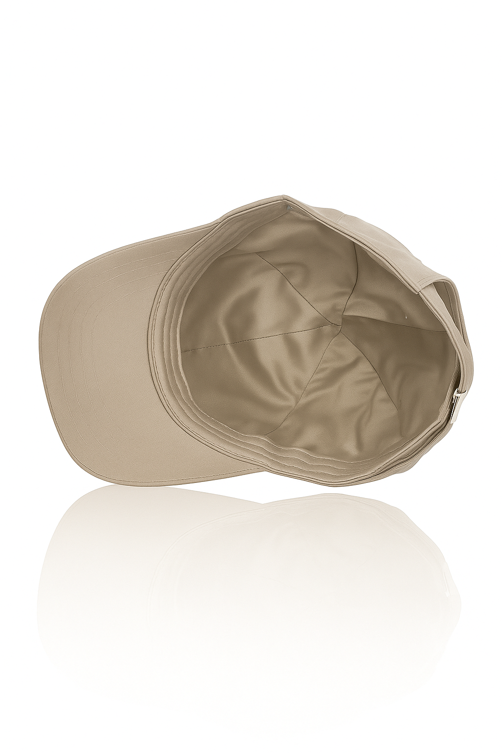 Silk Lined Cap - beige