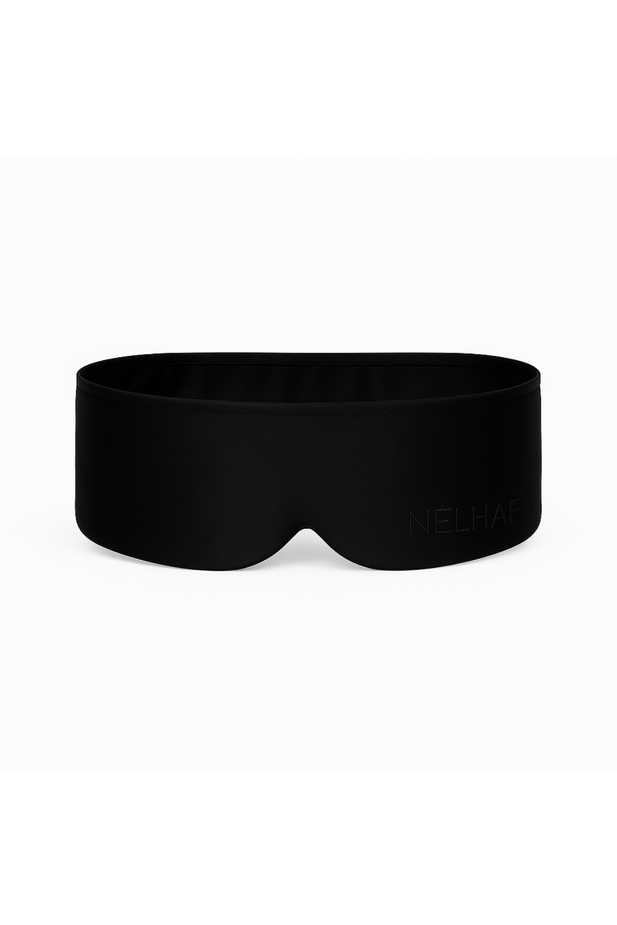 2 Pack Siden Sovmask - Svart.