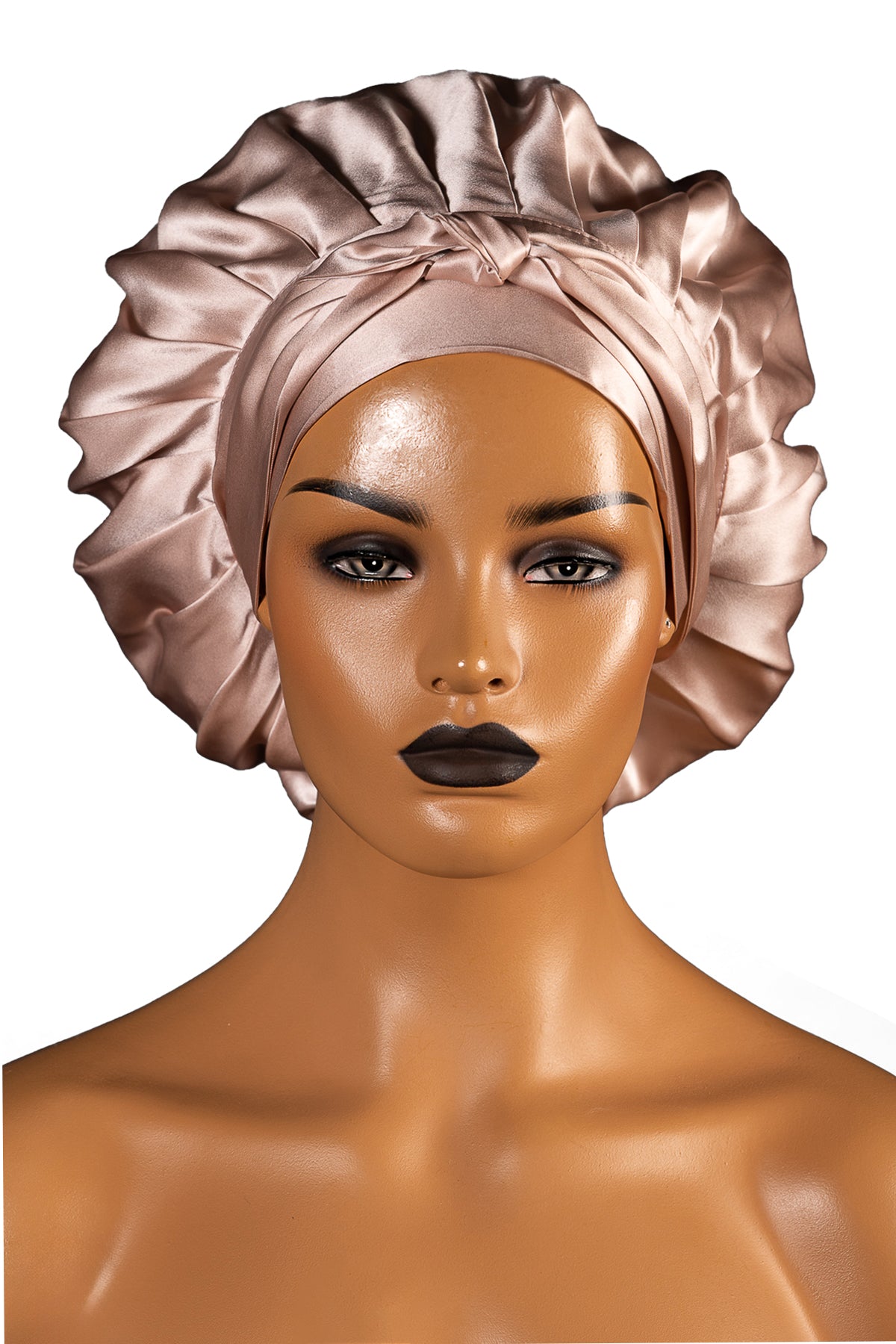 Silk Bonnet - Rose Gold